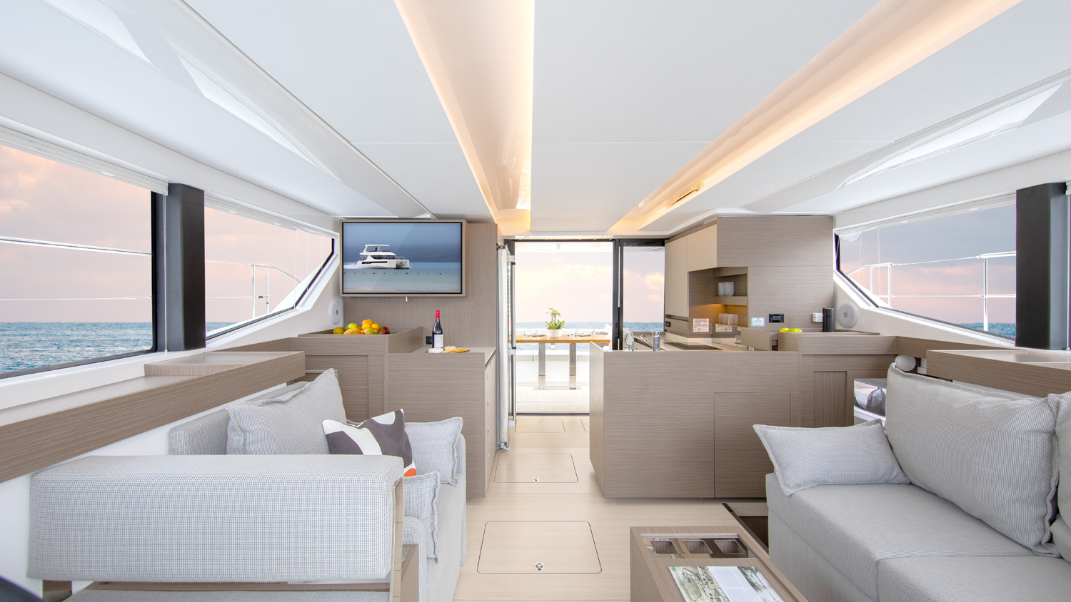 Above: 2023 Leopard 40PC power catamaran. Photo by Leopard Catamarans.