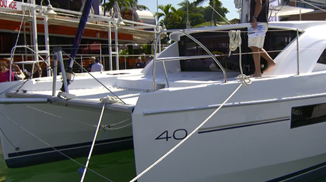 Leopard 40 Sailing Catamaran Video: First Look